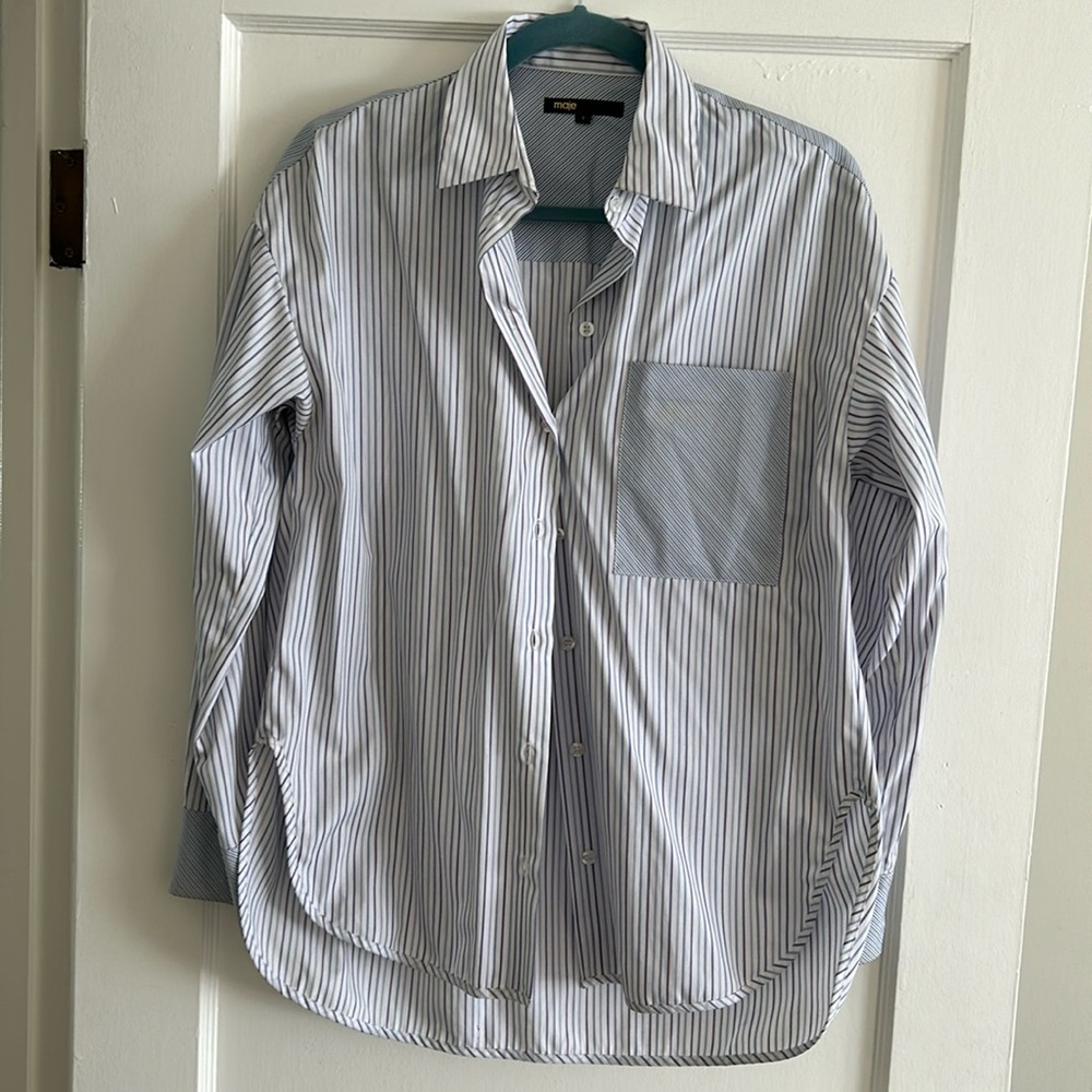 maje paris button down size 1